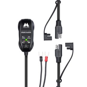 Enercharge-moottoripyörän akkulaturi